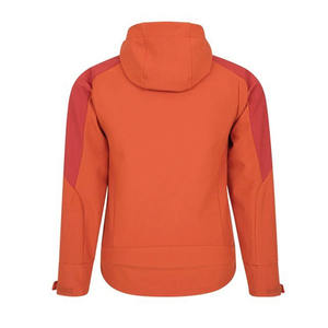 Veste Softshell d'extérieur pour homme Veste de randonnée trekking coupe-vent imperméable avec capuche et poches zippées pour temps froid - Product Image 3