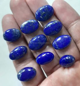 ลาริมาร์ธรรมชาติทรงรีแบบคาโบชอง สีน้ำเงินเพคโทไลต์ สำหรับทำเครื่องประดับ ขายส่ง - Product Image 5