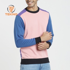 Sweatshirts pour hommes avec logo personnalisé Pull-over en coton molletonné avec logo personnalisé pour hommes - Product Image 1