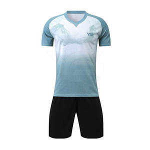 Uniforme de football de bonne qualité bon marché uniforme de football de meilleur prix pour le nouveau design d'uniforme de football des hommes - Product Image 1