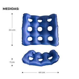 Mobiclinic AIR-02 Instrument de réadaptation postnatale Coussin d'air de forme carrée 44X44X7 cm avec gonfleur - Product Image 4