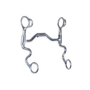 Embouchure complète en cuivre pour rênes de cheval en acier inoxydable de qualité supérieure, articulée, vente chaude, pour équitation western, OEM ODM - Product Image 3