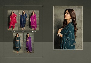 Último diseñador Floral Jacquard gasa Maxi A-Line manga larga cintura elástica vestido Casual bordado estilo de fiesta todas las ocasiones - Product Image 6