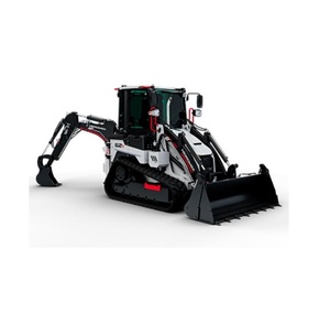Reliable Hidromek HMK 62T loader with 400 mm rubber <b>tracks</b> and 60 liter per minute hydraulic <b>pump</b> flow for efficiency - Product Image 5