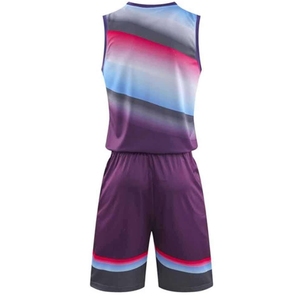 100% Polyester Basketball Uniform Sublimation High Quality Customized Logo Printing New Design Sports Wear Basketball Jersey - Product Image 3