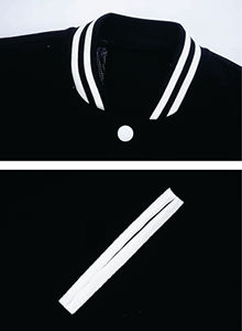 Men's Plus Size Letterman Varsity Leather <b>Jackets</b> Winter Baseball <b>Zip</b>-<b>Up</b> Hooded Chenille CollegeBaseballjacket for men - Product Image 5