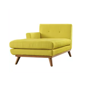 Sofá de hotel de diseño moderno hecho a mano con precio al por mayor directo con chaise lounge de tela de Indonesia para uso en dormitorio, superventas - Product Image 1