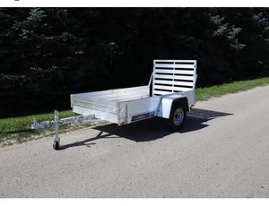 Top Quality 4 <b>Wheel</b> 3-10 Ton Agriculture Farm <b>Trailer</b>/ Tipping Dump <b>Trailer</b> in Stock Cheap Price. - Product Image 3