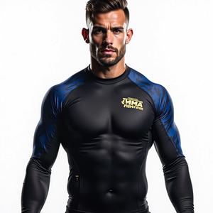 Vêtements de MMA sublimés en gros de protège-éruptions cutanées personnalisés de qualité supérieure pour les sports de combat compétitifs et l'entraînement physique - Product Image 2