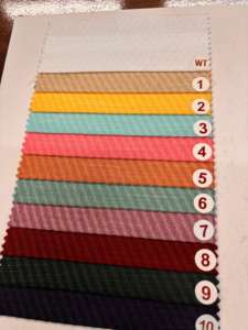 Tissu de chemise en dobby de coton poly texturé de haute qualité de 58 pouces, tissu tissé durable et élégant pour hommes et femmes - Product Image 3