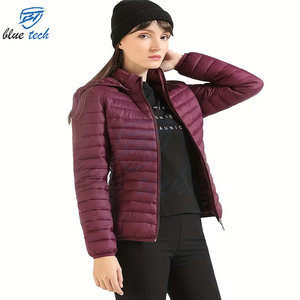 Veste matelassée en tricot pour femmes, vente chaude, hiver, chaude, légère, matelassée, OEM ODM, usine de haute qualité - Product Image 5