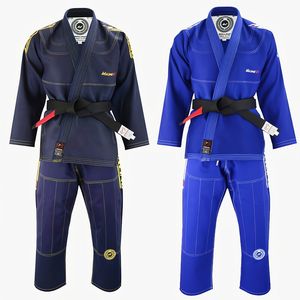 ชุดกิโมโนสำหรับผู้ใหญ่ทั้งชายและหญิงชุดศิลปะการต่อสู้ Judo Giu Jitsu มีโลโก้ตามสั่งสีและผ้าคุณภาพสูง - Product Image 5