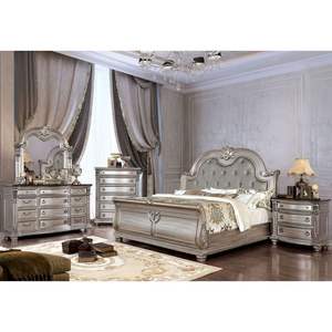 Classic Antique French <b>Bed</b> - Campagne Painted Mahogany - 249 - Product Image 2