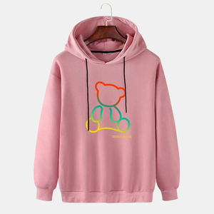 Streetwear Pull à capuche d'automne 100% coton OEM Impression numérique personnalisée pour hommes Écologique Respirant - Product Image 4