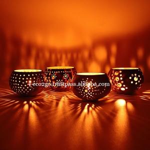 Eco2go Creative Vintage Coco Shell Tea Light Portavelas Ecológico Decoración del hogar con precio - Product Image 5