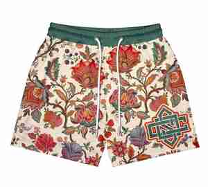 Vente en gros de short en maille de jogging d'entrejambe de 5 pouces personnalisé pour hommes respirant été mode poches solide décontracté Sublimation entrejambe - Product Image 1