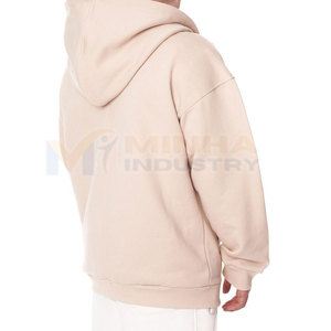 ชุดลำลองสไตล์โมเดิร์น เสื้อฮู้ดดี้ทรงหลวมโอเวอร์ไซส์ มีซิป ดีไซน์ทันสมัย ใส่ได้ทุกวัน เสื้อฮู้ดดี้โอเวอร์ไซส์มีซิป - Product Image 4