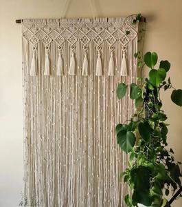 Rideau de porte en macramé fait à la main pour décoration intérieure élégante pour salon chambre à coucher pièce de décoration intérieure Boho - Product Image 6