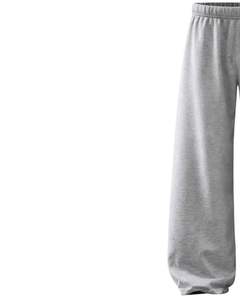 Custom Grey Tribal Print Baggy Sweatpants <b>Women</b> Streetwear Wide Leg Jogger Pants Oversized Casual <b>Fleece</b> <b>Trousers</b> Manufacturer - Product Image 3