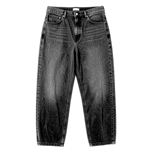 กางเกงยีนส์ทรงหลวมพิเศษสำหรับผู้ชาย สไตล์สตรีทแวร์ ผ้าเดนิมหนา 100% คอตตอน ล้างสีอ่อน สไตล์วินเทจ โอเวอร์ไซส์ ลำลอง รับผลิตแบบ OEM - Product Image 4