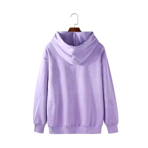Sudadera con capucha estampada Puff manga larga ropa de calle hecha en fábrica Slim Fit hombres Sudadera con capucha estampada Puff para venta en línea - Product Image 2