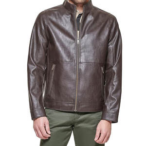 Veste en cuir pour homme 2026 de haute qualité, meilleur design, personnalisable OEM, épaisse pour l'hiver, lavable pour l'été, modèle court - Product Image 5