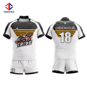 Vente en gros de maillot de rugby à sublimation personnalisé de Chine maillot imprimé respirant de grande taille au design fidjien - Product Image 6