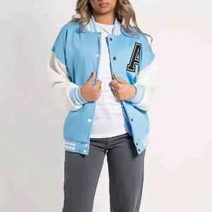 Chaqueta Letterman de nuevo estilo para mujer, chaqueta Letterman de sensación Premium, aspecto cálido de Invierno para mujer - Product Image 3