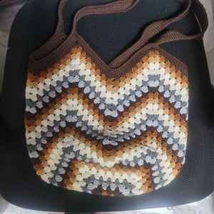 Bolso de Ganchillo Hecho a Mano Personalizado 2025, Última Moda para Mujer, Patrón de Bordado, Artesanía Textil y de Tela - Product Image 2