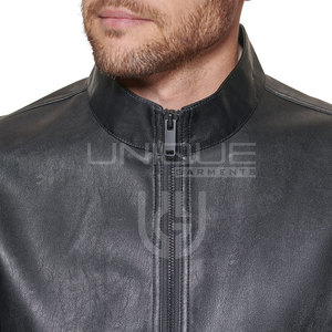 Automne hiver hommes vestes en cuir meilleure qualité hommes veste en cuir véritable cuir hommes vestes d'hiver - Product Image 6