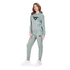 Vente en gros ensembles de survêtements pour femmes personnalisés ensemble de survêtement de sport pour femmes ensemble de survêtement à capuche et de jogging à manches longues pour femmes - Product Image 6