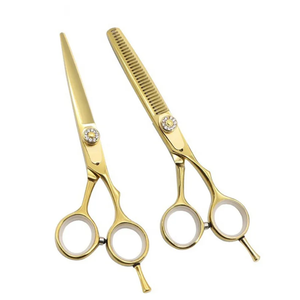 Beaux nouveaux modèles types de couleurs Kit de ciseaux de coiffure professionnels pour la coupe de cheveux - Product Image 4