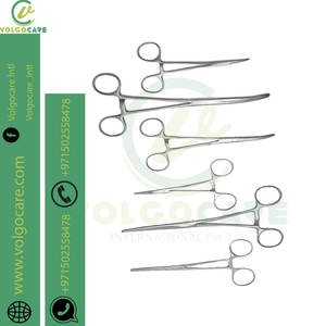 Excelente calidad hecho con abrazadera de fórceps hemostático de soporte de aguja quirúrgica dental médica de acero inoxidable - Product Image 4