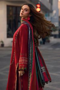 Vestidos de cuero color melocotón bordados para mujer, en oferta, precio de mayoreo, ropa de invierno pakistaní, salwar kameez para mujer - Product Image 5