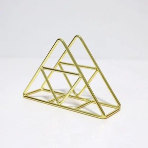 ที่ใส่กระดาษเช็ดปากโลหะหรูหราอุปกรณ์จัดระเบียบสำหรับตกแต่งที่ทนทานทำด้วยมือเหมาะสำหรับห้องครัวในบ้านห้องรับประทานอาหารและโต๊ะบุฟเฟ่ต์ - Product Image 4