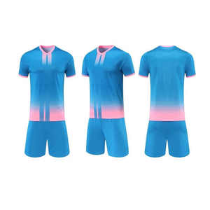 Uniforme de Fútbol para Adultos, Camisetas y Pantalones Cortos de Equipo, Impresión por Transferencia de Calor Personalizada, Prenda Ligera y Transpirable 100% Poliéster Teñida en la Prenda, de Secado Rápido - Product Image 1