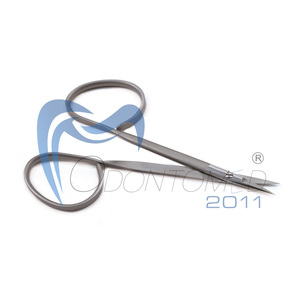 Tijeras Quirúrgicas Odontomed 2011 ODM-30-10E de Acero Inoxidable, Tipo Iris/Utilitarias, Hojas Rectas, Punta Roma, Instrumentos Quirúrgicos de la Mejor Calidad - Product Image 3