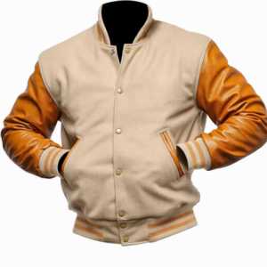 Veste universitaire personnalisée de haute qualité, style bomber, pour streetwear et vêtements d'équipe - Product Image 4