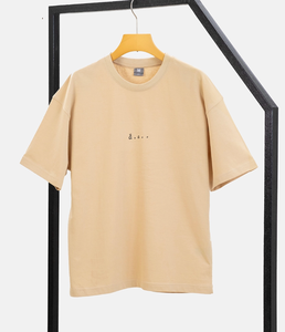 T-Shirt Homme Épaule Goutte Surdimensionné 100% Coton 240 GSM Style Décontracté Logo Brodé Personnalisé Couleur Unie du Bangladesh - Product Image 5