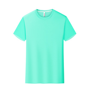 Camisetas de Manga Corta de Secado Rápido con Estampado Personalizado en Tela Ice Silk para Maratón, Deportes al Aire Libre y Uniformes de Trabajo - Product Image 5