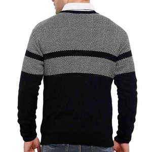 Suéter de Navidad personalizado de fabricante al por mayor para hombre, Jersey de punto con logotipo personalizado, suéteres transpirables con cuello redondo - Product Image 2