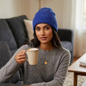 Premium <b>Winter</b> Beanies <b>Hats</b> For <b>Men</b> And Women Soft Warm Knit Casual Everyday Outdoor Wear Jacquard - Product Image 5