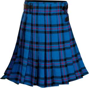 Kilt écossais pour homme, motif tartan moderne, longueur genou, plissé à l'arrière et sangles en cuir réglables, 2026 - Product Image 2