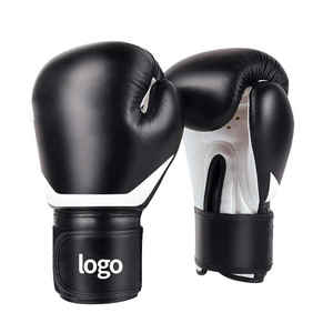 Gants de boxe personnalisés en cuir pu pour entraînement professionnel 14 16 oz nouveau design - Product Image 1