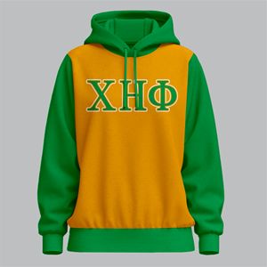 Nuevas llegadas Chi Eta Phi Sorority Hoodie Sudaderas con capucha transpirables anti-pilling para mujer Athletic Stretch Sudadera con capucha de dos tonos - Product Image 1