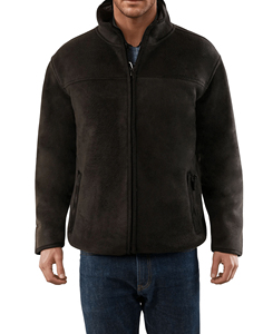 Chaqueta Clásica de Invierno para Hombre, Nueva, de Lujo, Transpirable, con Cremallera, de Forro Polar, Esencial, Suave, Cálida y Cómoda - Product Image 6