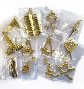 Bijoux maçonniques Regalia 12 pièces ensemble maçonnique regalia officiers joules ensemble - Product Image 3