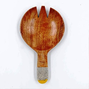 Accessoires d'artisanat : Ensemble de saladiers en acacia, écologiques, compatibles lave-vaisselle, ustensiles de cuisine pour la maison, fabriqués en Inde - Product Image 4