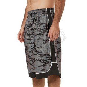Bas quantité minimale de commande Sublimation maille Shorts séchage rapide hommes femmes unisexe 250 Gsm maille Shorts basket-ball Double couche maille Shorts - Product Image 2