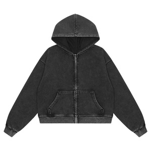 High Quality Heavyweight Pullover Hoodie for Men 500gsm French Terry Drop Shoulder Oversized and No <b>Strings</b>-for Winter - Product Image 1